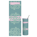 Petal Soft Flow Movement Mat & Stainless Steel Tumbler Set | soulflow club