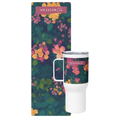 Rich Bloom Flow Bundle – Premium Yoga & Pilates Mat with Matching Tumbler